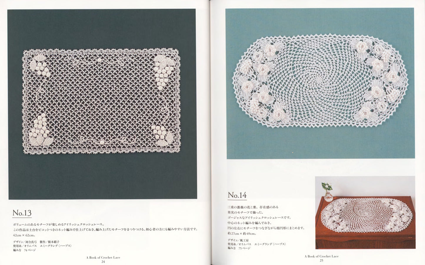 Elegant Lace Knitting - A Book of Crochet Lace