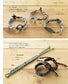 Hand Bracelets & Accessories (Lady Boutique Series No.3979)