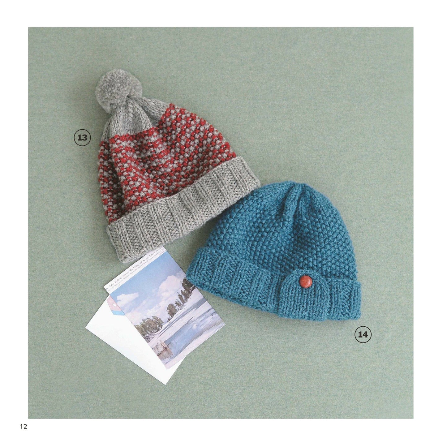 Hand-Knitted Hat That Can be Knitted Easily