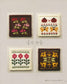 Knitted Motif Best Pattern 130 Flower, British, Nordic (applemints)