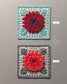 3D Crochet Flower Motif Pattern