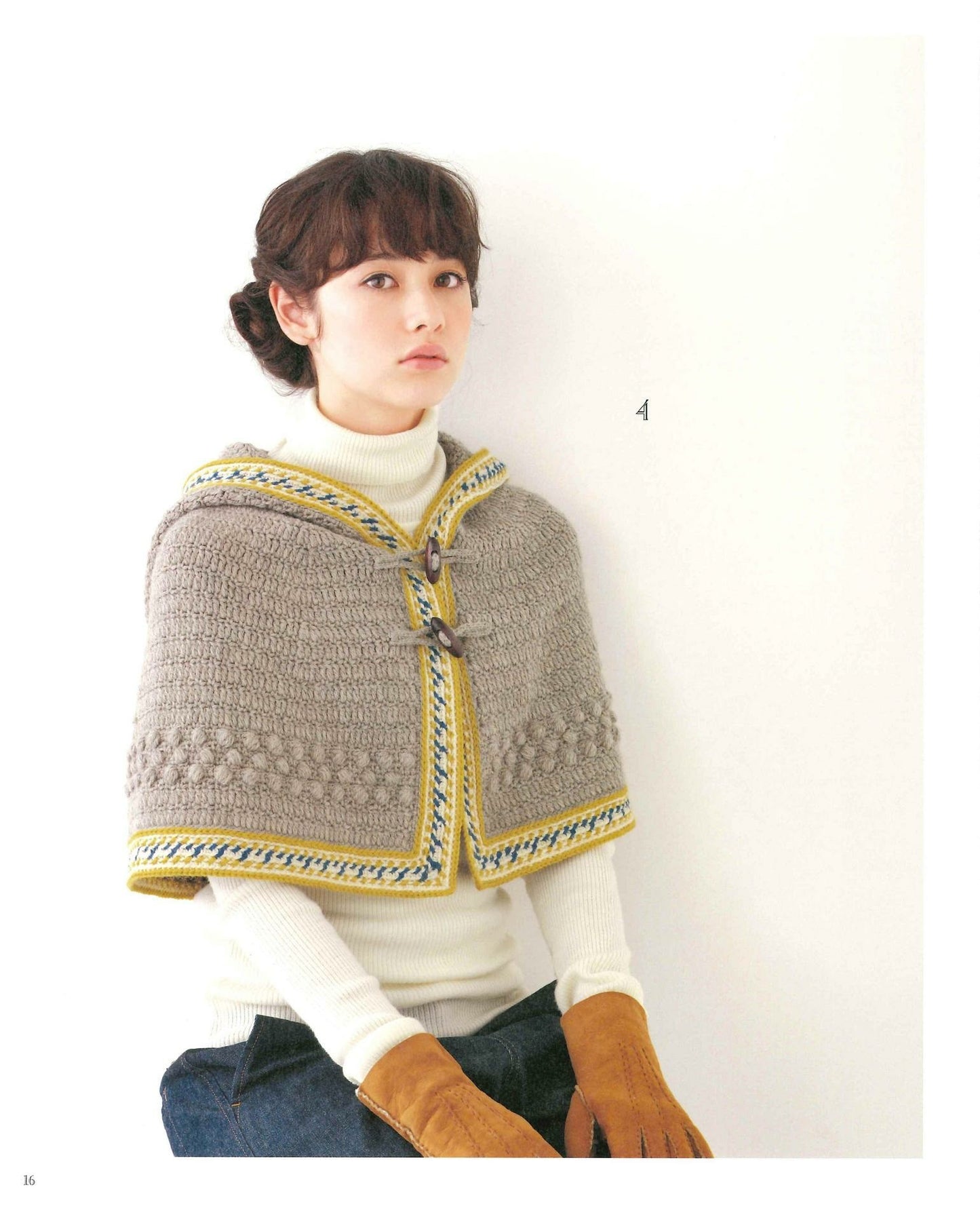 Crochet Best Selection Scandinavian Style Cape Vest Poncho