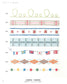 Easy! Cute Embroidery Alphabet Line Corner 780