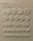 Easy to Understand from the Basics of Lace - Tatting Lace (applemints)
