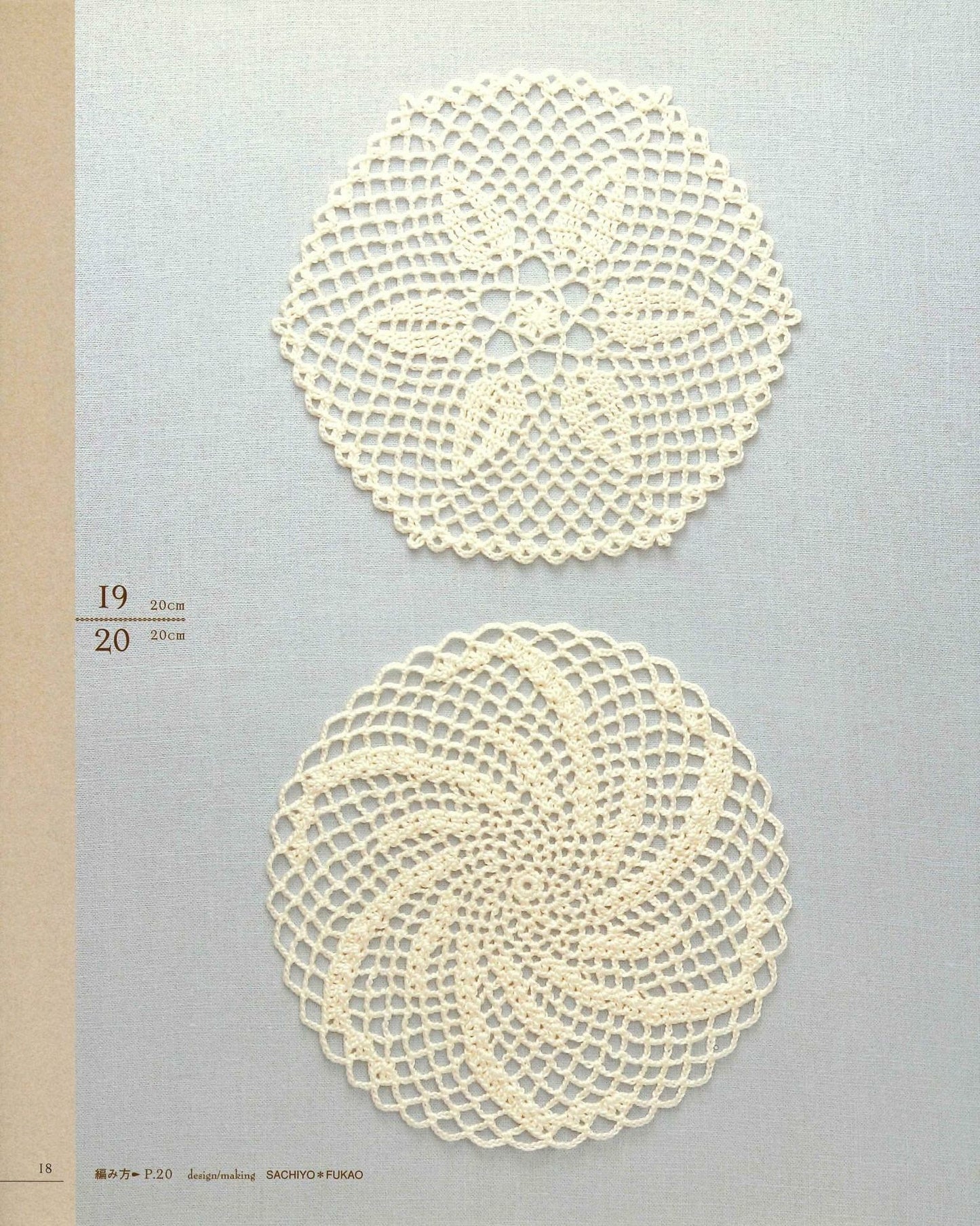 First Lace Knitting Mini Doily Pattern