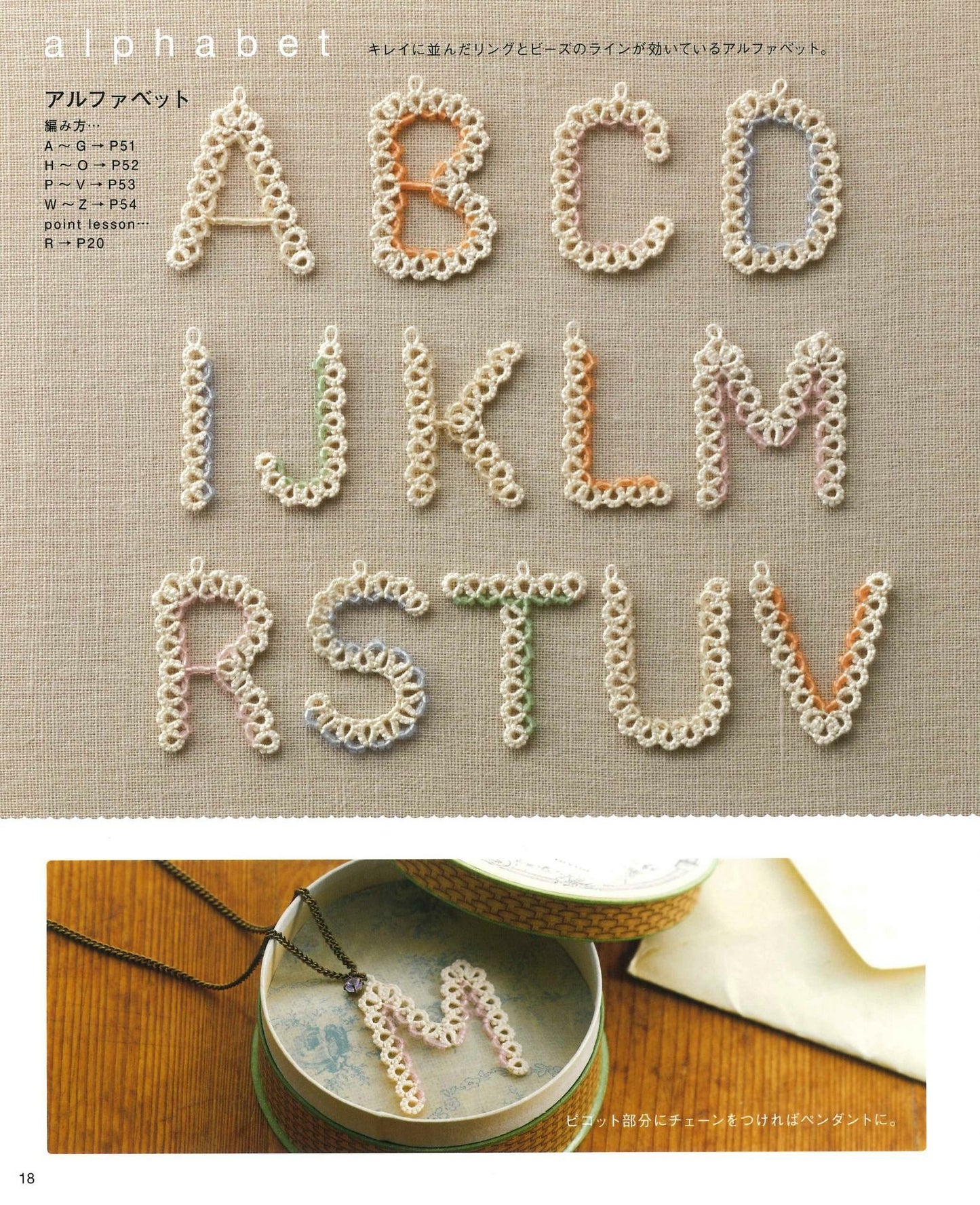 Easy to Understand from the Basics of Lace - Tatting Lace (applemints)