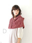 Hooded Poncho & Cape Knitted With a Crochet (applemints)