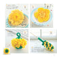 Magic Scrubbing Brush With Beautiful Flower Motif (Lady Boutique Series No.4924)