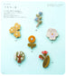 One-Point Embroidery Plump & Petanko Embroidery Brooch