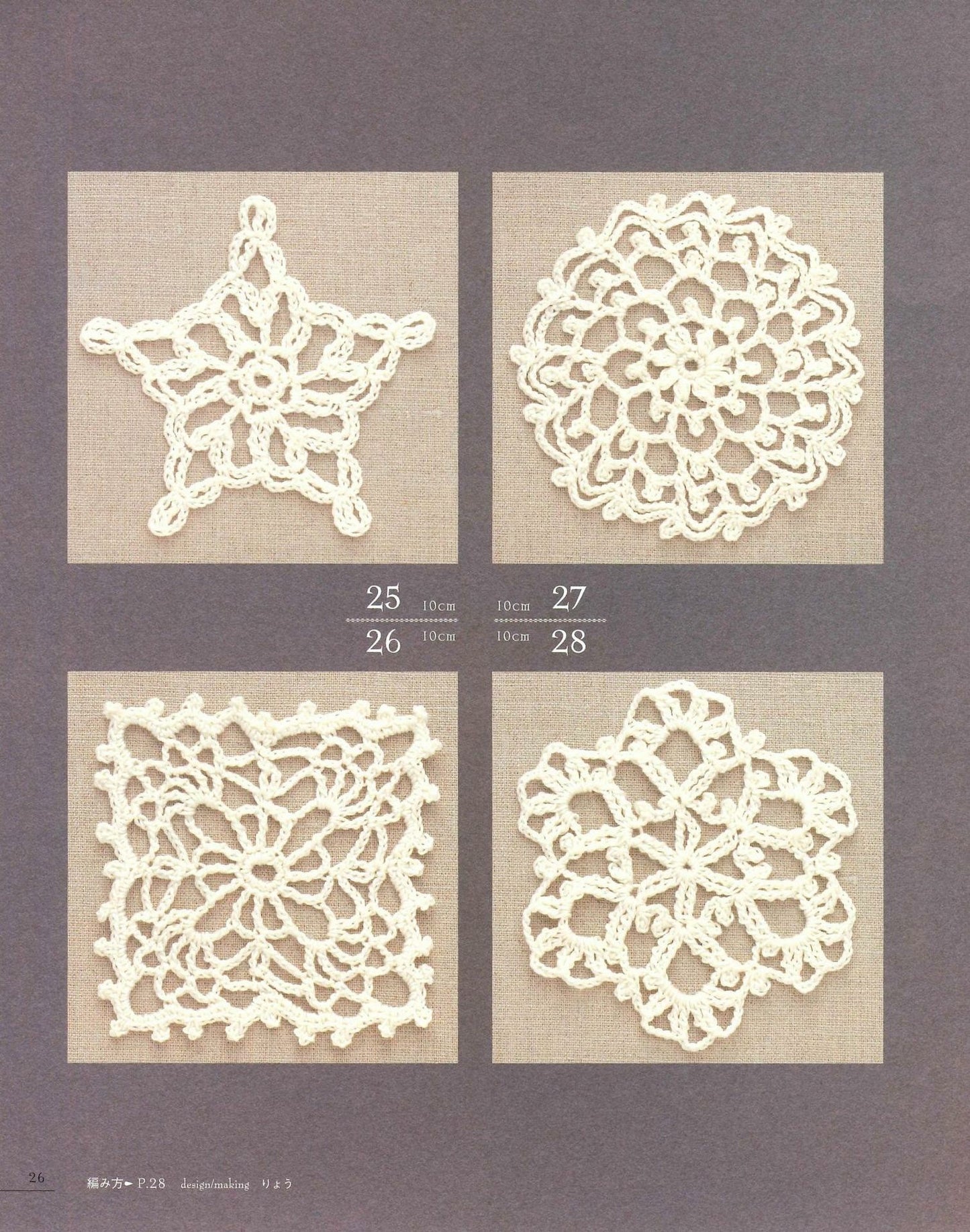 First Lace Knitting Flower Lace Pattern 100