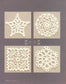 First Lace Knitting Flower Lace Pattern 100