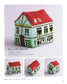 Enjoy with Cross Stitch Fairy Tale House Embroidery Pattern and 3D House