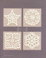 First Lace Knitting Lace Work Floral Design