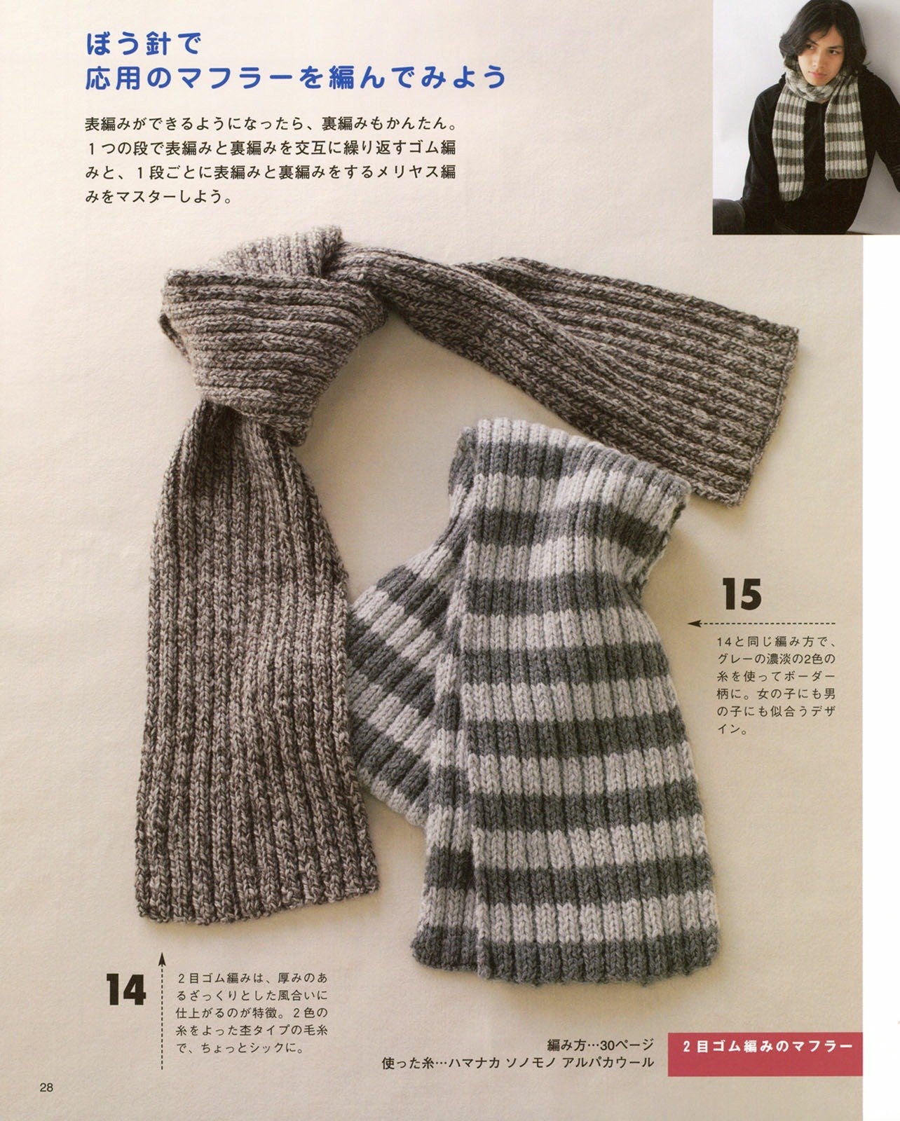 Knitted Scarves, Hats, Bags, and Mittens for The First Time (Lady Boutique Series No.2735)