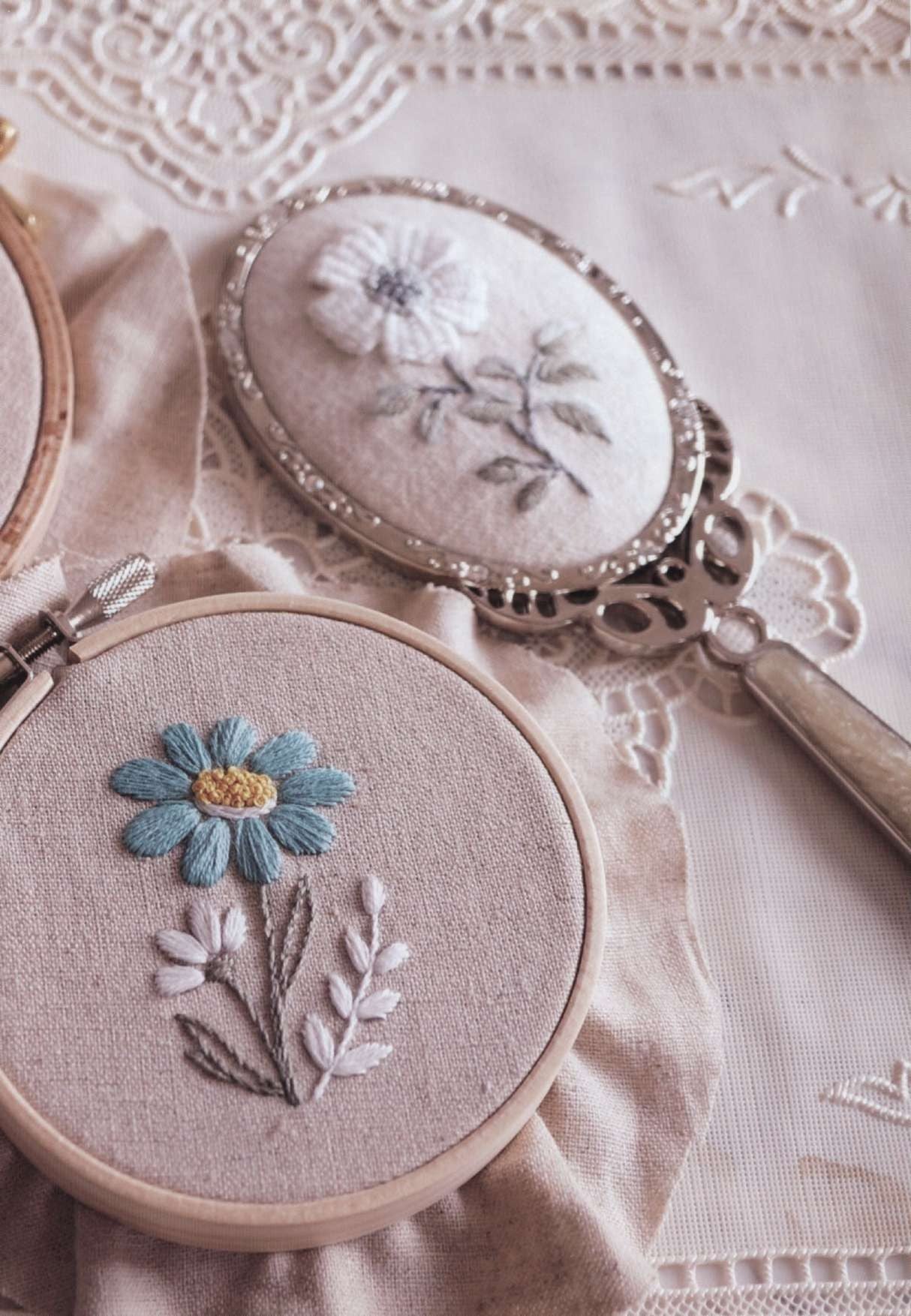 French Embroidery Collection - Flower Embroidery Accessories Vol.02 (2018) (Korean)