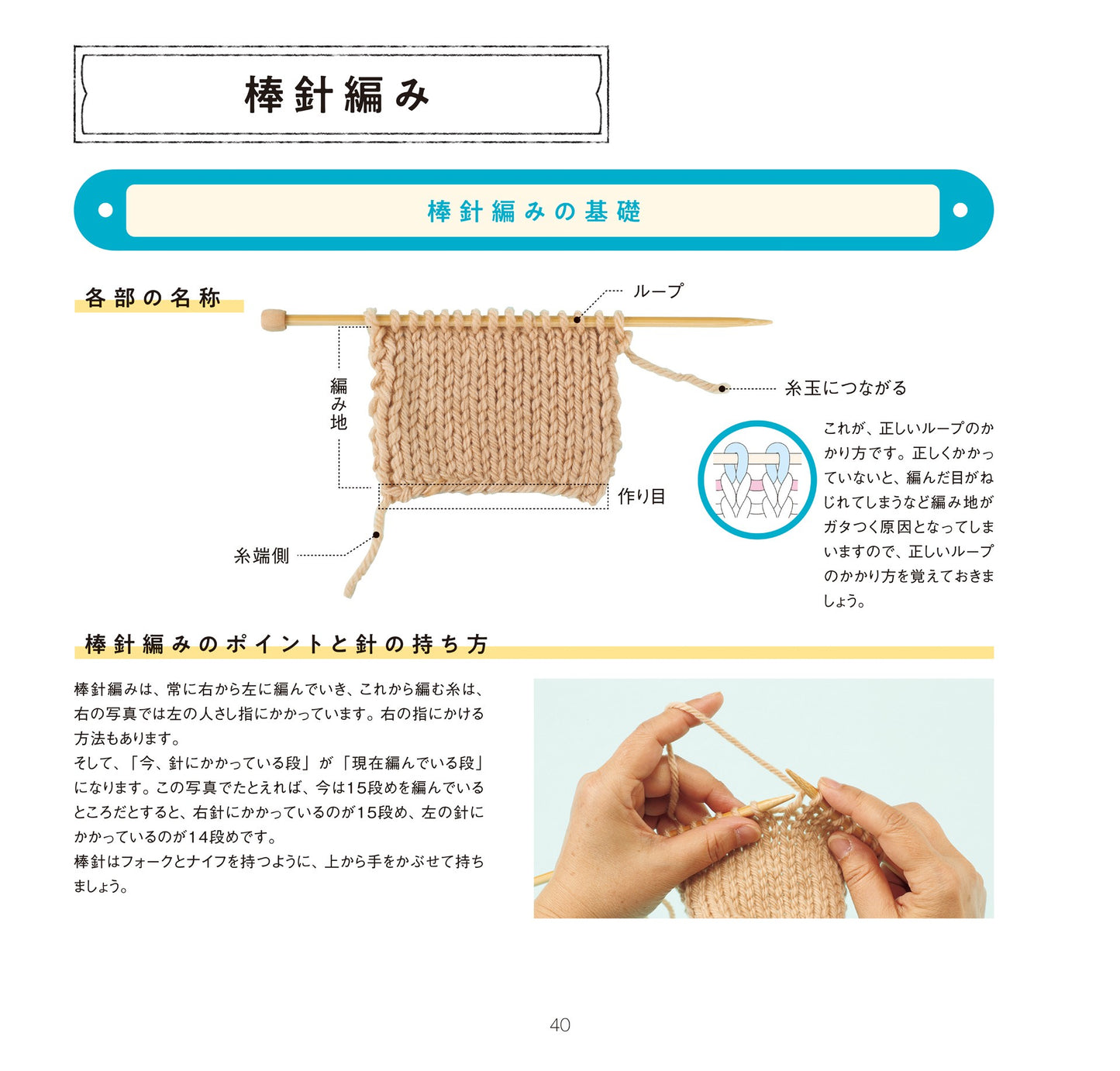 Basics of Hand-Knitting to Knit Crochet