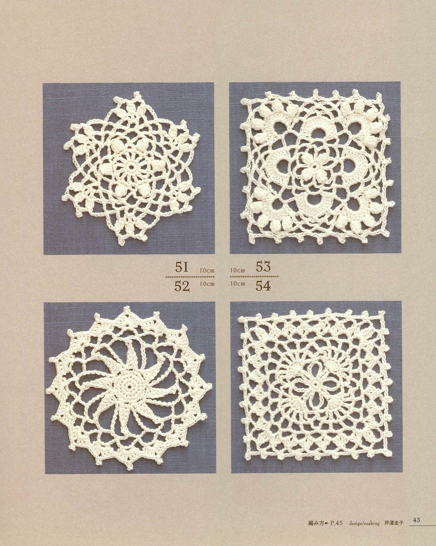 First Lace Knitting Mini Doily Pattern