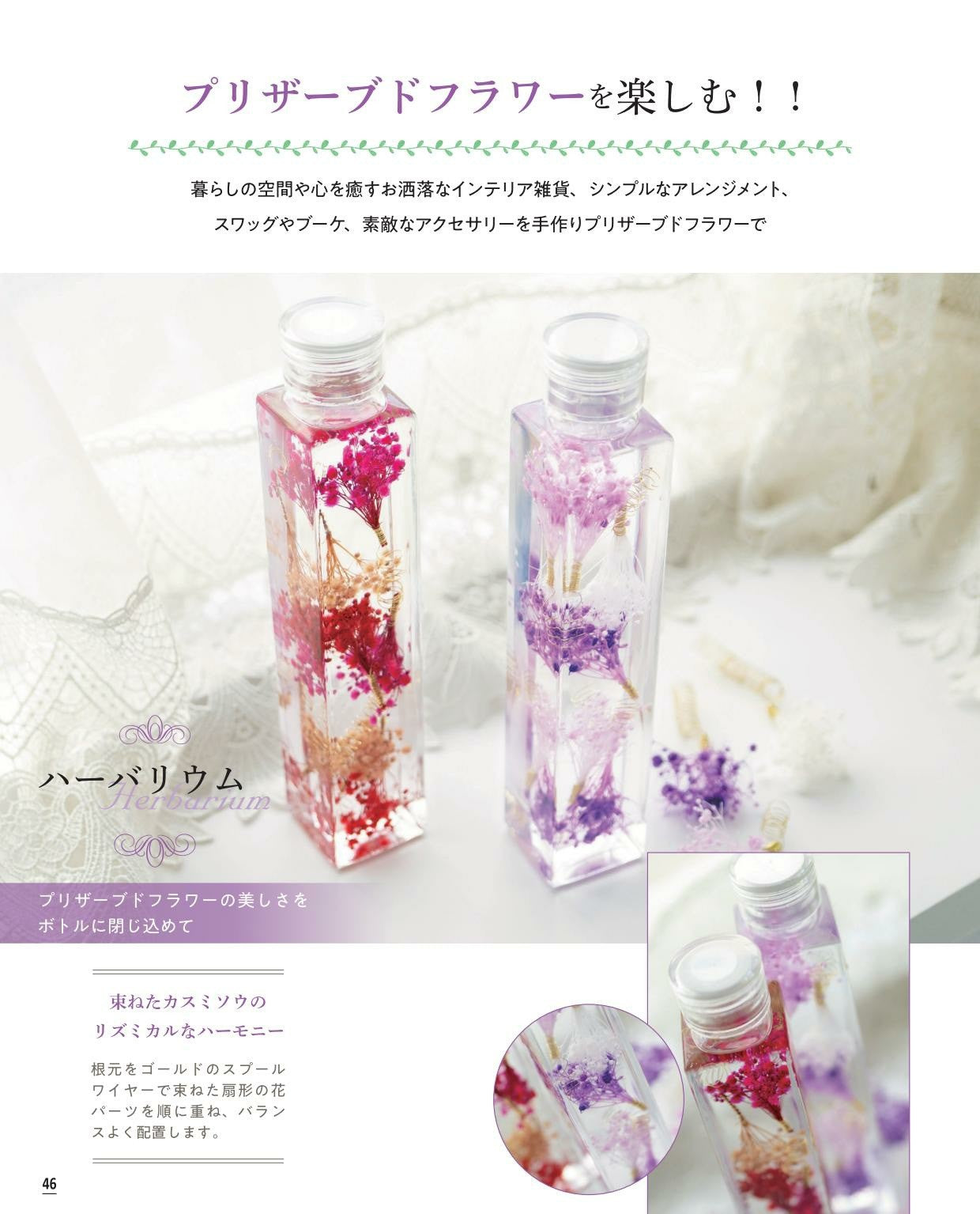 Preserved Flower Book