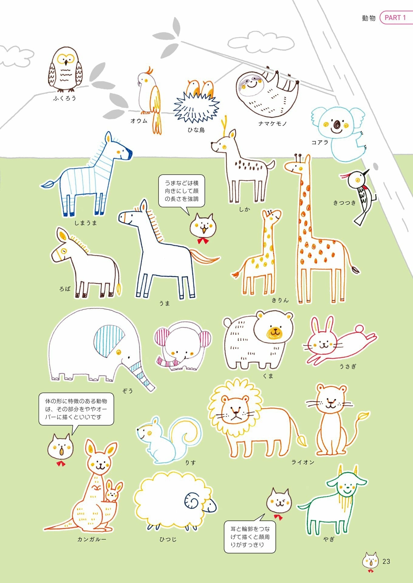 Kamo's Ballpoint Pen Illustration (PDF)