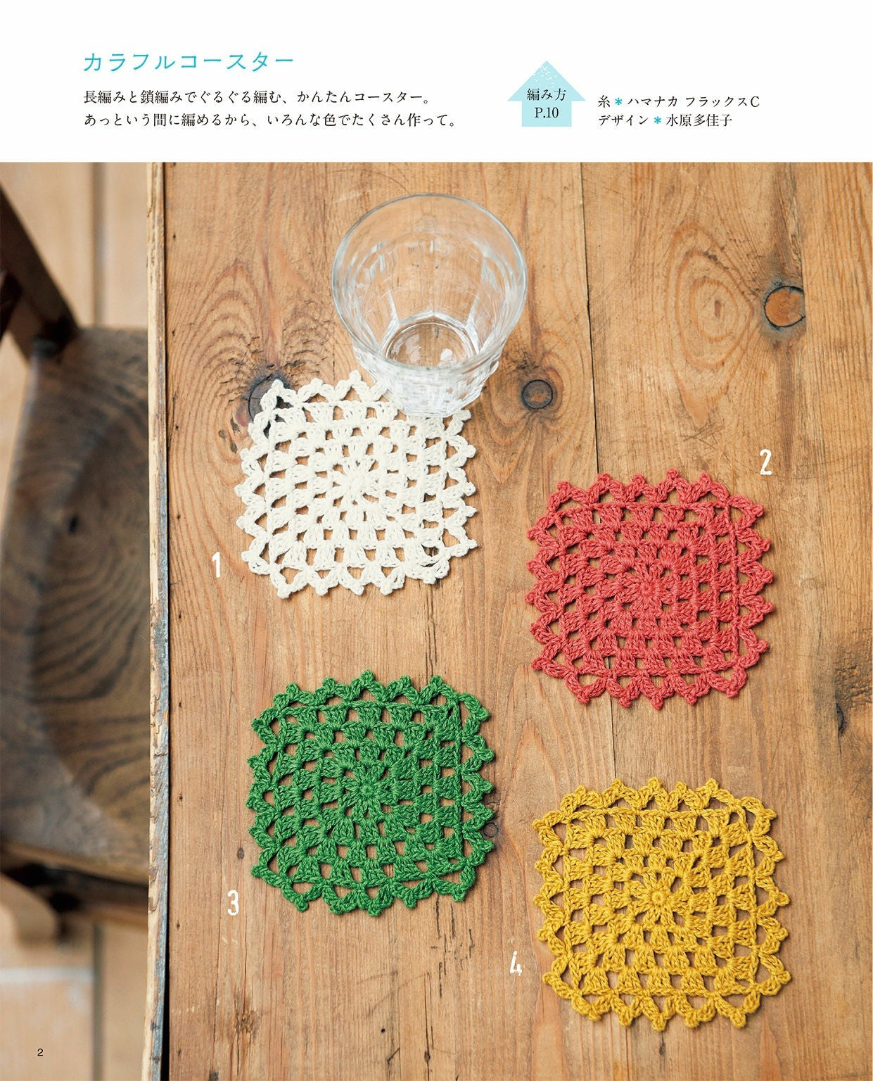 Crochet House Accessories Using Spring and Summer Yarns