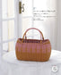 Fashionable Woven Basket Bags and Miscellaneous Goods Made with Eco-Crafts