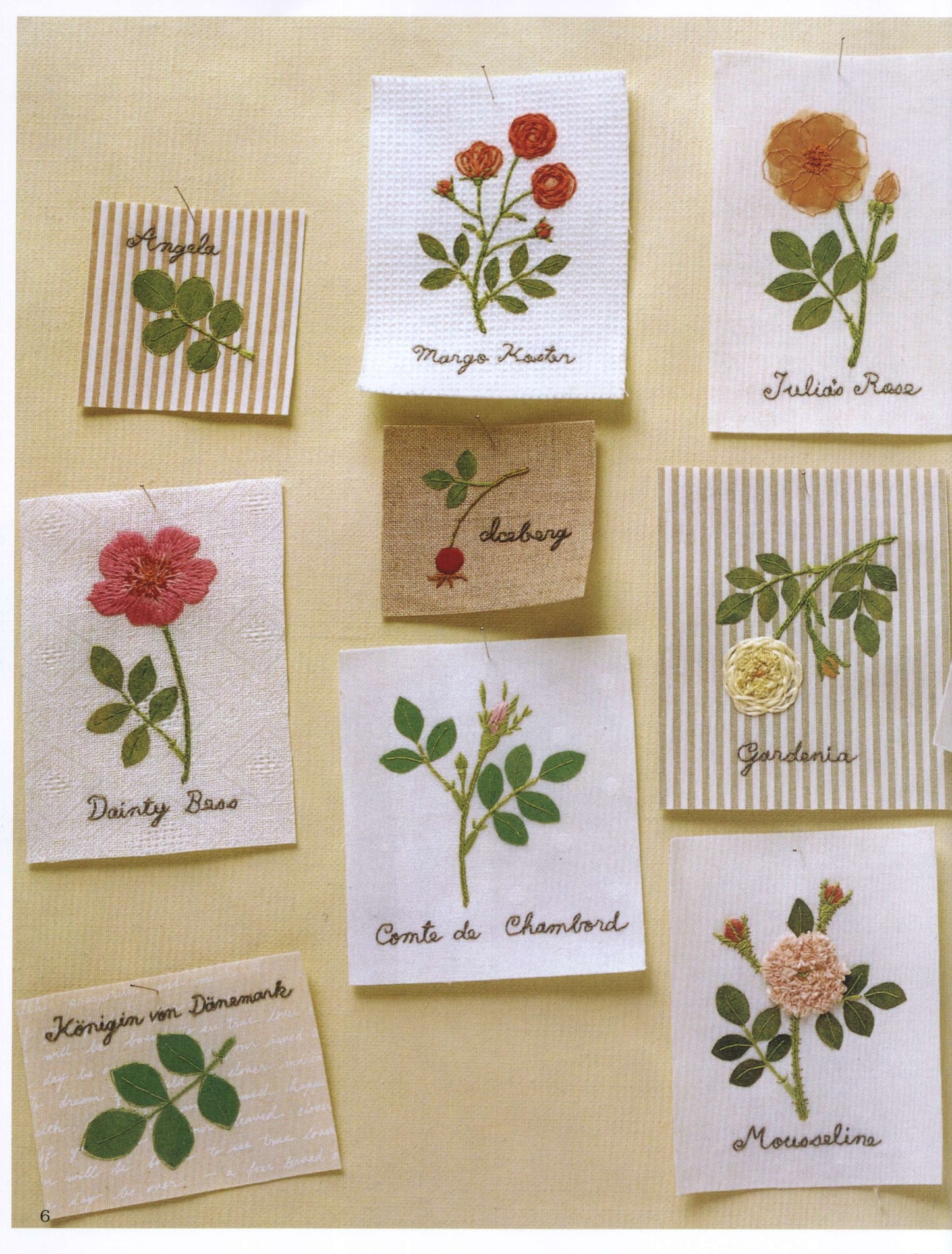 Kazuko Aoki's Beautiful Embroidery - Roses Roses from My Garden (2012) (Chinese)