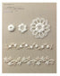 Select Collection Tatting Lace Accessories Corsage, Necklace, Blade (applemints)