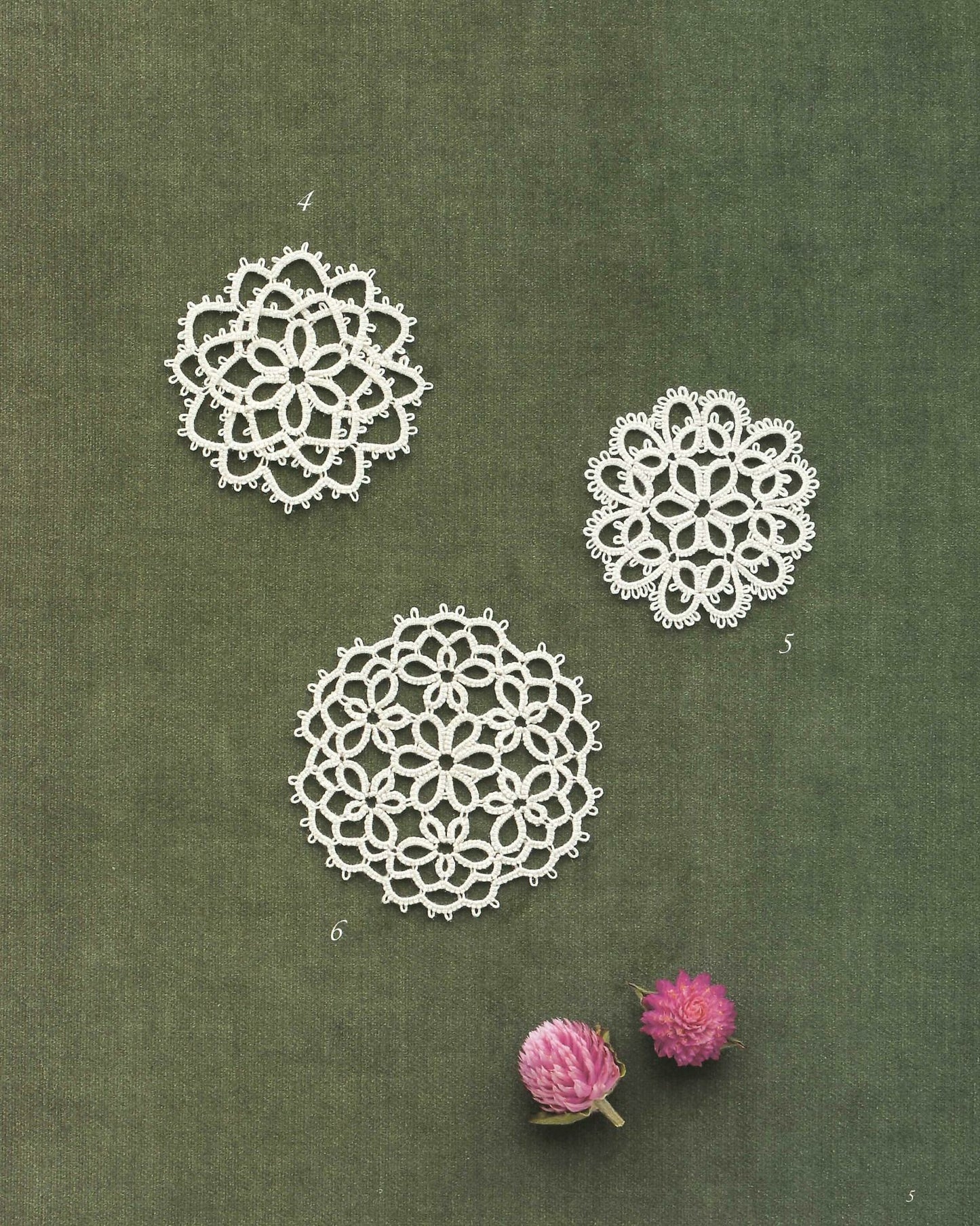 Mini Motif Made with Tatting Lace 78