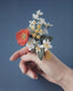 Cute Cloth Flower Corsage by Hiromi Fujimoto