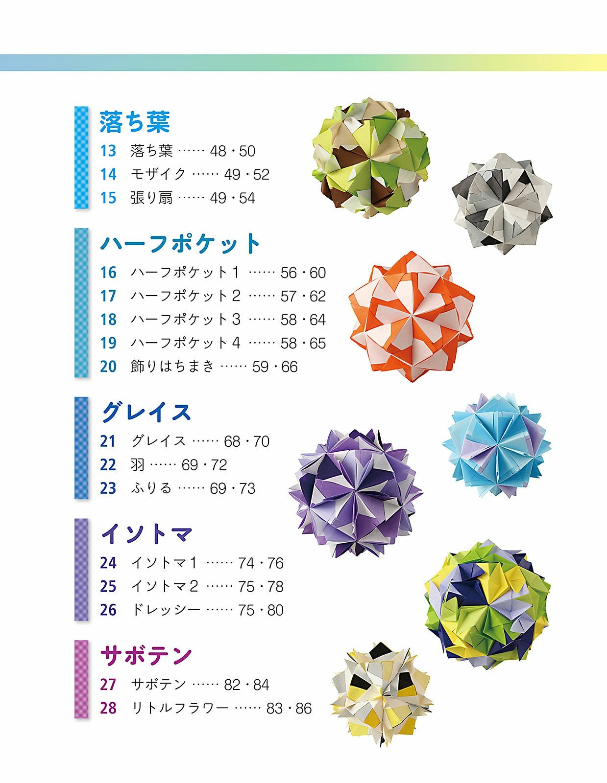 Kusudama Unit Origami that Anyone Can Easily Do