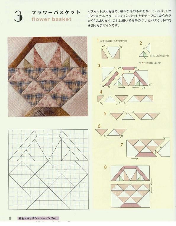 Original Patchwork Design by Yoko Saito