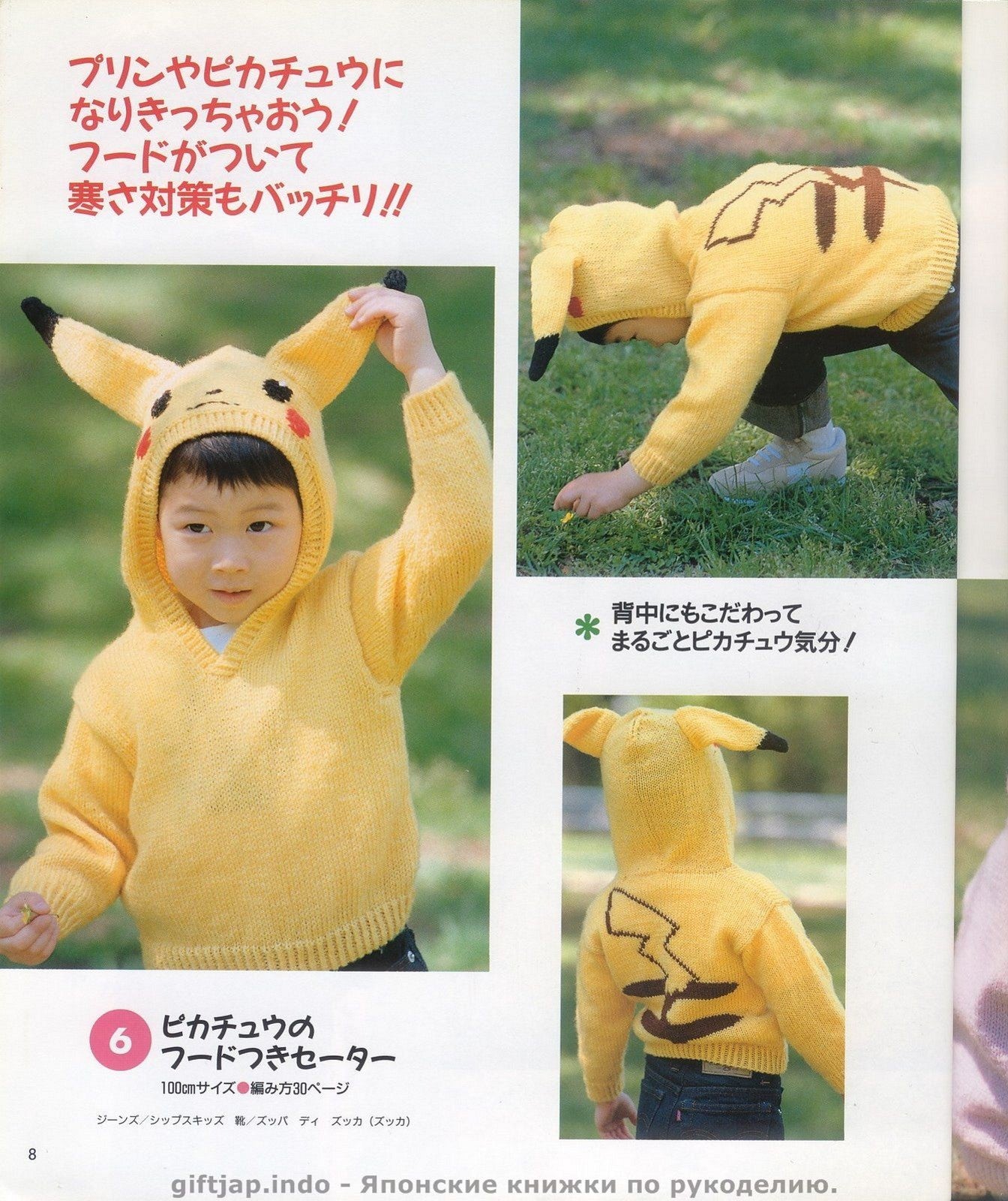 Pokemon Sweater & Knitted Toy Book (1999)