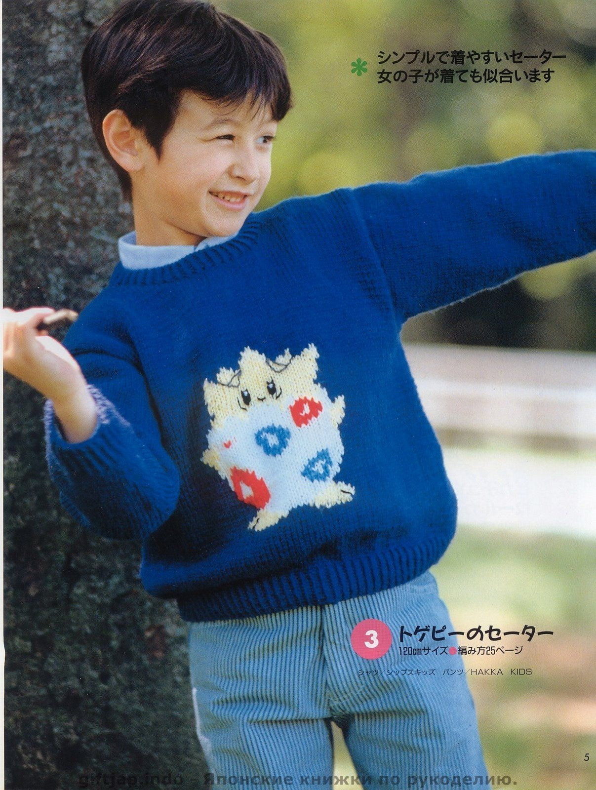 Pokemon Sweater & Knitted Toy Book (1999)